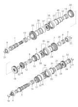 Шестерня коробки передач-1