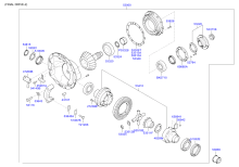 REAR AXLE DIFF CARRIER (REAR)