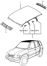 BODY PANELS (ROOF)