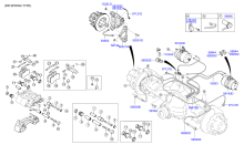 REAR AXLE HOUSING & HUB