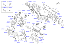 INSTRUMENT PANEL & RELATED PARTS