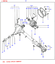 AXLE - REAR