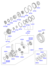 TRANSAXLE GEAR - AUTOMATIC