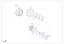 FRONT AXLE & HUB