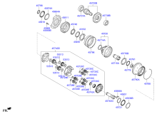 TRANSAXLE GEAR - AUTOMATIC