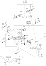 ARM - FRONT LOWER & UPPER SUSPENSION