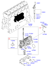 FUEL INJECTION PUMP (D6HA)