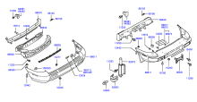 REAR BUMPER & SUPPORT