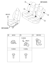 HARDWARE - SEAT