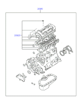 ENGINE OVERHAUL GASKET KIT