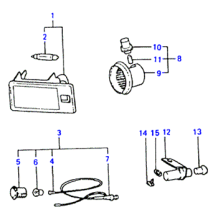 COMPARTMENT LAMP