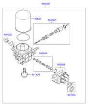 AIR TANK & MOUNTING BRACKET