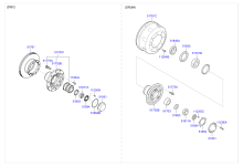 FRONT AXLE & HUB