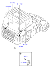 WIRING HARNESSES (ROOF & DOOR)