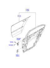 PANEL - REAR DOOR