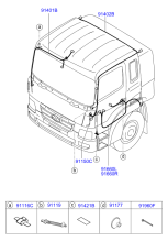 ROOF & SPEAKER & DOOR WIRING