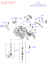 AIR HORN COMPLETE - CARBURETOR