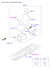 FRONT DRIVER SEAT