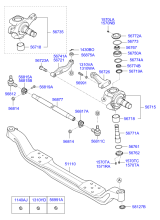 FRONT AXLE & HUB