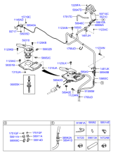 Трубопроводы системы привода кабины
