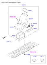 FRONT DRIVER SEAT