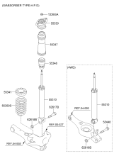 REAR SPRING & STRUT