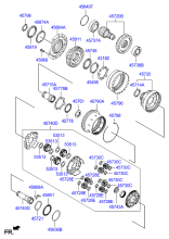 TRANSAXLE GEAR - AUTOMATIC