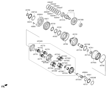 TRANSAXLE GEAR - AUTOMATIC