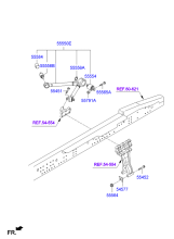 REAR ROD & MOUNTINGS (AIR)