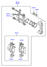 BRAKE - FRONT WHEEL