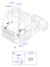 WIRING HARNESSES (ROOF & DOOR)