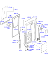 REAR DOOR TRIM (EMERGENCY)