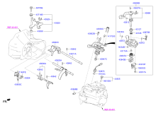 GEAR SHIFT CONTROL - MANUAL