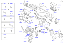 INSTRUMENT PANEL & RELATED PARTS