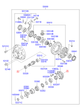 REAR AXLE DIFF CARRIER (REAR)