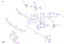 FRONT AXLE & HUB