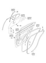 PANEL-REAR DOOR & MOULDING-REAR DOOR