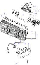 REAR MOUNTED LAMP