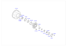 FRONT AXLE & HUB