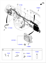 WIRING HARNESSES (MAIN)