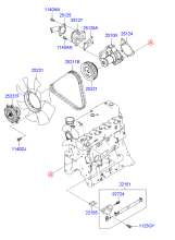 WATER PUMP (D4D*)