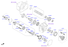 TRANSAXLE GEAR - AUTOMATIC