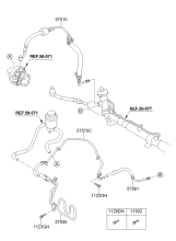 Трубопровод усилителя рулевого управления