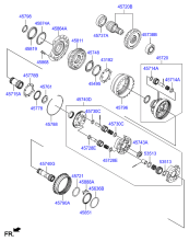 TRANSAXLE GEAR - AUTOMATIC