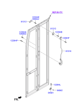 FRONT DOOR LOCKING SYSTEM (FOLDING)