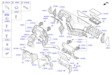 INSTRUMENT PANEL & RELATED PARTS