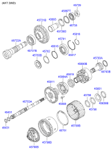 TRANSAXLE GEAR - AUTOMATIC