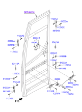 FRONT DOOR LOCKING SYSTEM (SWING)