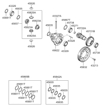 TRANSAXLE GEAR - AUTOMATIC