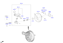 BRAKE MASTER CYLINDER & BOOSTER